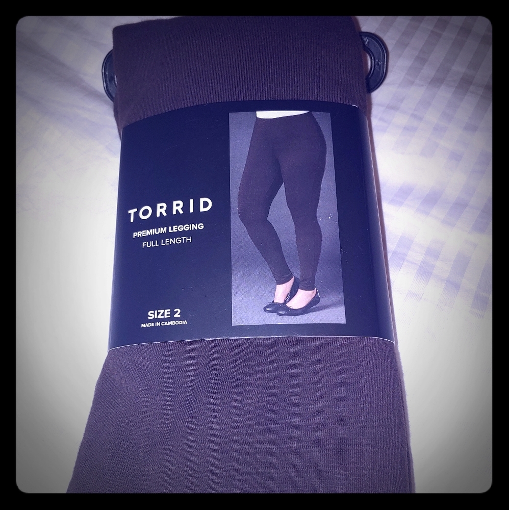 NEW torrid brown leggings size 2X